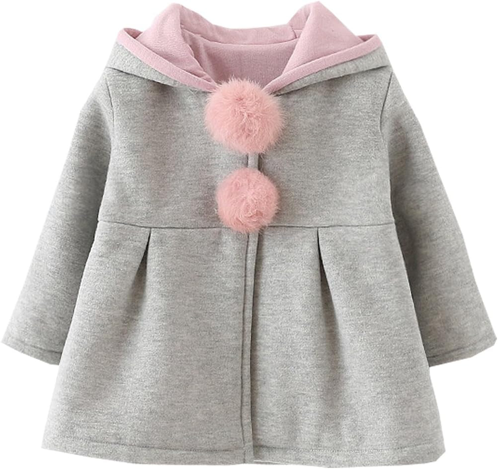 Baby Girls Winter Autumn Cotton Warm Jacket Coat